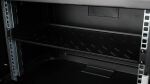 Equip Fester Fachboden 19, 1HE, 400mm, Schwarz