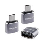 Intenso USB Adapter A480C - USB-A zu USB-C (3er Pack)