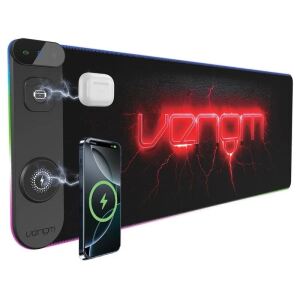 Venom Pro Charger LED Gaming Surface