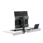 ALOGIC ED34VMSSGR Flachbildschirm-Tischhalterung 86,4 cm (34") Tisch/Bank Grau