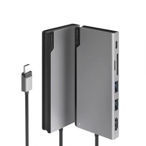 ALOGIC ULDUNIV2-SGR laptop-dockingstation & portreplikator Kabelgebunden USB 3.2 Gen 1 (3.1 Gen 1) Type-C Grau