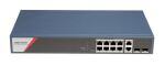 Hikvision Switch Smart Managed 8-Port  DS-3E1512HP-SI-8P2T2F