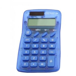 GENIE Taschenrechner 825   8-stellig                    blau