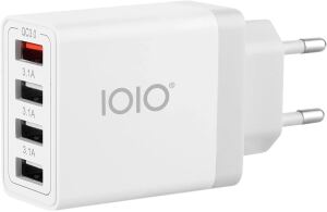 Olympia IOIO Ladegerät UL4 3xUSB-A3.1/1xUSB-A QC3.0     weiß