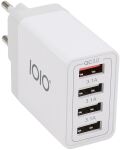 Olympia IOIO Ladegerät UL4 3xUSB-A3.1/1xUSB-A QC3.0     weiß