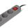 Entac Steckdosenleiste 3fach 2x USB-A, 1,5m grau