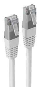 shiverpeaks Netzwerkkabel-Patchkabel, cat 6, S/FTP, PIMF, Halogenfrei, weiß, 10m
