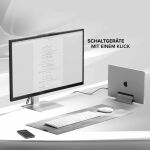 ALOGIC ASKBT3M-DE Tastatur Heimbüro Bluetooth QWERTZ Deutsch Weiß