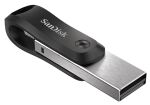 SanDisk iXpand USB-Stick 64 GB USB Type-A / Lightning 3.2 Gen 2 (3.1 Gen 2) Schwarz, Silber