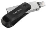 SanDisk iXpand USB-Stick 64 GB USB Type-A / Lightning 3.2 Gen 2 (3.1 Gen 2) Schwarz, Silber