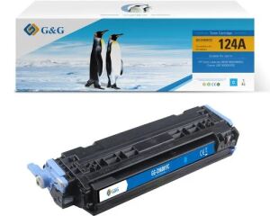 G&G Toner kompatibel mit HP 124A/ Q6001A/ Canon 707C