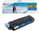 G&G Toner kompatibel mit HP 124A/ Q6001A/ Canon 707C
