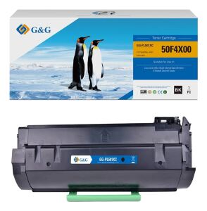 G&G Kompatibel mit Lexmark 502X / 50F2X00 XL-Toner Schwarz