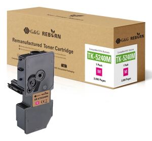 G&G Kompatibel mit Kyocera TK-5240M Toner Magenta