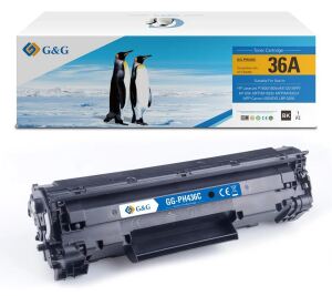 G&G Kompatibel mit HP 35A / 36A / 78A / 85A Canon 725/ 728 Toner XL-Toner (3.000 Seiten)