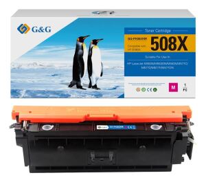 G&G Kompatibel mit HP 508X / CF363X XL-Toner Magenta