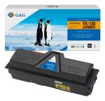 G&G Kompatibel mit Kyocera TK-130 XXL-Toner Schwarz