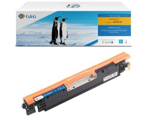 G&G Kompatibel mit HP 130A / CF351A Toner Cyan - Marke:
