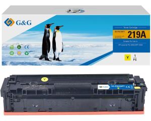 G&G Kompatibel mit HP 219A Toner W2192A (1.200 Seiten) gelb - Marke: