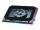 Conceptronic THYIA03B Turbofan Gaming Laptop-Kühlpad mit USB-Hub, RGB, versiegeltem Schaumdesign und Smartphone-Halter
