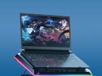 Conceptronic THYIA04B Gaming Laptop-Kühlpad mit RGB, versiegeltem Schaumdesign und Smartphone-Halter