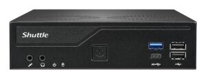 Shuttle XPС slim DH610V2 PC/Workstation Barebone 1,35 l großer PC Schwarz Intel H610 LGA 1700