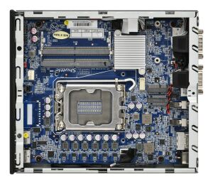 Shuttle XPС slim DH610V2 PC/Workstation Barebone 1,35 l großer PC Schwarz Intel H610 LGA 1700