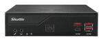 Shuttle Slim PC DB860 , S1851, 2x HDMI, 1x DP, 1x USB-C (DP), 1x 2.5", 1x M.2, 2x LAN (Intel 1G + 2.5G), 2x COM, 24/7 Dauerbetrieb, inkl. VESA