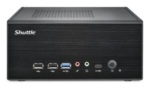 Shuttle XPC slim Barebone XB860G2 - S1851, Intel H860, 1xDP, 2xHDMI, 2 PCIe Slots (1x 16X & 1x X1), 2x Intel LAN (1G + 2.5G), 8x USB, 3x M.2, 24/7 Dauerbetrieb