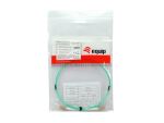 Equip FO Patchkabel, LC/LC 50/125 µm OM3, 1,5 m, Duplex, Multimode, Farbe: Aqua, LSZH