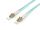 Equip FO Patchkabel, LC/LC 50/125 µm OM3, 7,5 m, Duplex, Multimode, Farbe: Aqua, LSZH