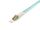 Equip FO Patchkabel, LC/LC 50/125 µm OM3, 7,5 m, Duplex, Multimode, Farbe: Aqua, LSZH