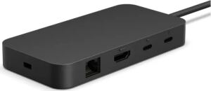 Microsoft Surface USB4 Dock Kabelgebunden Schwarz