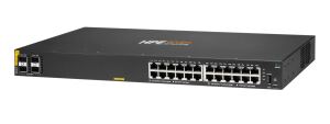 HPE ANW CX 6000 24G CL4 4SFP 370W PoE                 R8N87B