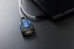 Digitus USB 2.0 auf RS232 Adapterkabel, 1,8 m, integrierter FTDI-Chipsatz