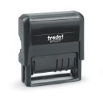 trodat Wortdrehstempel Printy DE m. Datum 4817P4