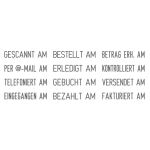 trodat Wortdrehstempel Printy DE m. Datum 4817P4