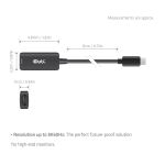 CLUB3D USB-C® zu HDMI™ 2.1 Adapter 8K60Hz