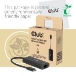 CLUB3D USB-C® zu RJ45 10G Ethernet-Adapter M/F