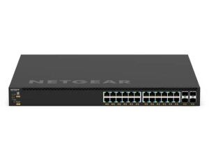 NETGEAR GSM4328 Managed L3 Gigabit Ethernet (10/100/1000) Power over Ethernet (PoE) 1U Schwarz
