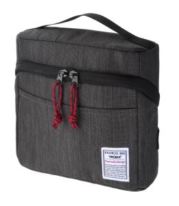 TROIKA BBG72 Aufbewahrungstasche Rechteckig Polyester Anthrazit, Schwarz
