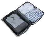TROIKA BBL71 Aufbewahrungstasche Rechteckig Polyurethan (PU), Polyester Schwarz