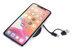 TROIKA CHW15 Smartphone Schwarz USB Kabelloses Aufladen Schnellladung Drinnen