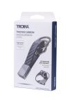 TROIKA Schlüsselanhänger TWISTER CARBON