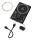 TROIKA POP50 5000 mAh Kabelloses Aufladen Grau, Schwarz