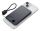 TROIKA POP50 5000 mAh Kabelloses Aufladen Grau, Schwarz