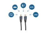 shiverpeaks BS10-05075 HDMI-Kabel 10 m HDMI Typ A (Standard) Schwarz, Blau