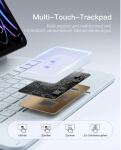 inateck Keyboard Hülle für iPad 10" QWERTZ blue