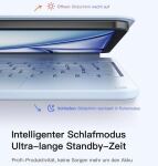 inateck Keyboard Hülle für iPad 10" QWERTZ blue
