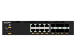 NETGEAR M4350-8X8F Managed L3 10G Ethernet (100/1000/10000) 1U Schwarz
